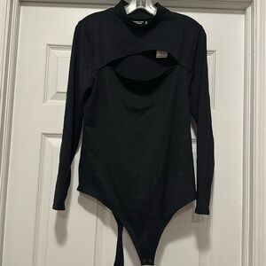 Abercrombie & Fitch Cutout Neck Bodysuit